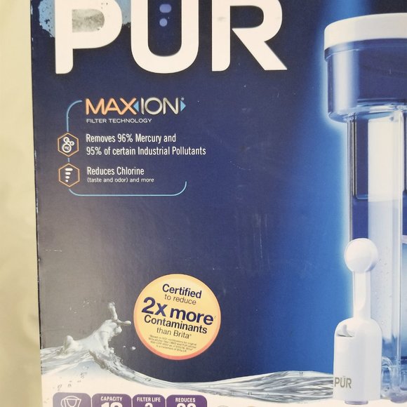 PUR 18 Cup Dispenser Pitcher Maxion Filtration System White - Picture 3 of 10